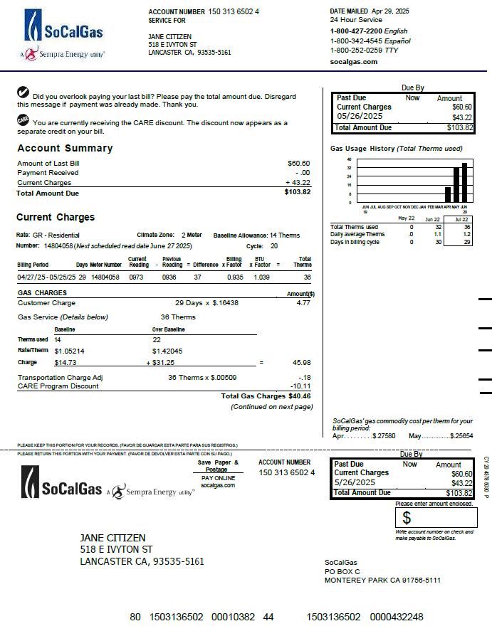 Minol USA business utility bill 